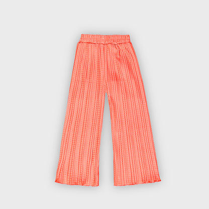 Girls Orange Culottes Set - 2230