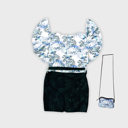 Girls Blue Dress - 2237