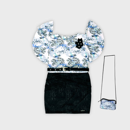 Girls Blue Dress - 2237