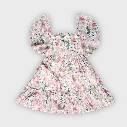 Girls Peach Dress - 2241