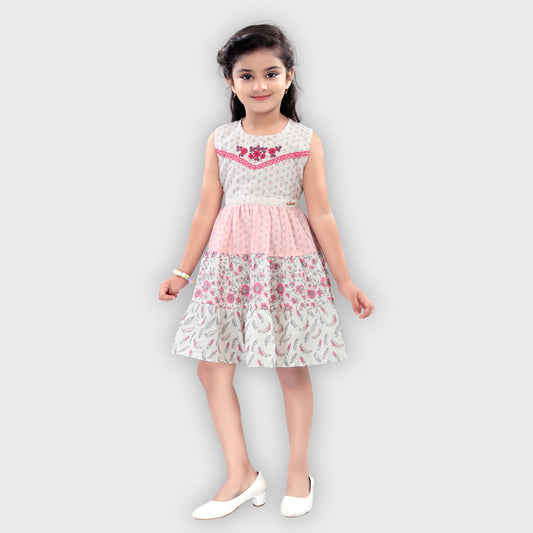 Girls Pink Dress - 2242