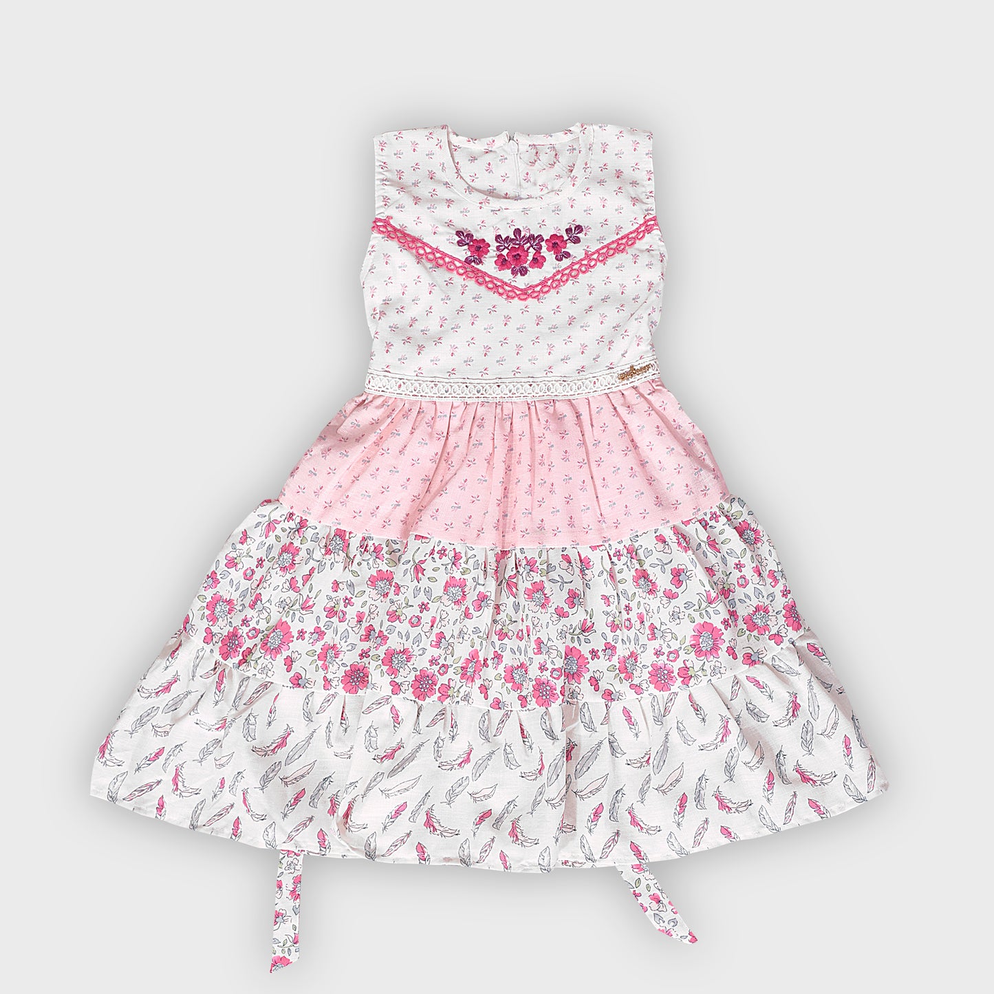 Girls Pink Dress - 2242