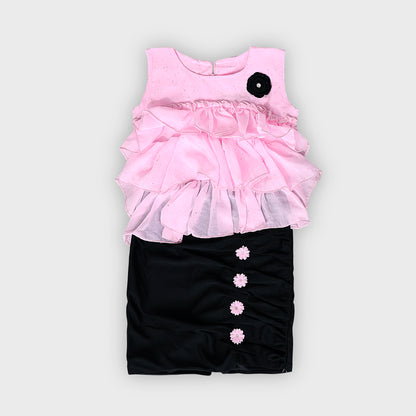 Girls Pink Dress - 2676