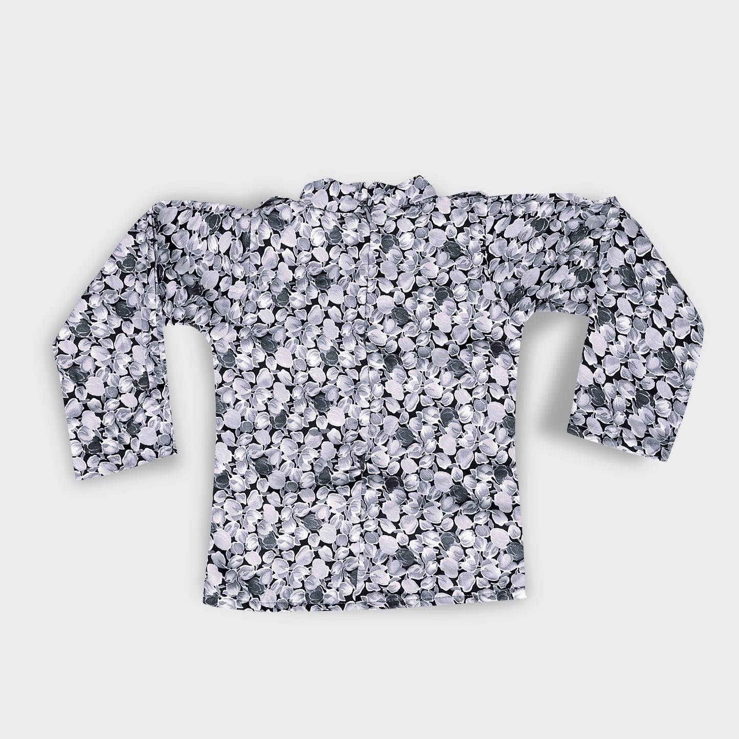 Girls Grey Dungree Set - 2688