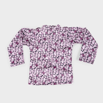 Girls Wine Dungree Set  2688