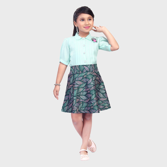 Girls Skirt Set - MINT 2691