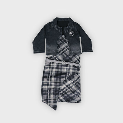 Girls Black Dress - 2722