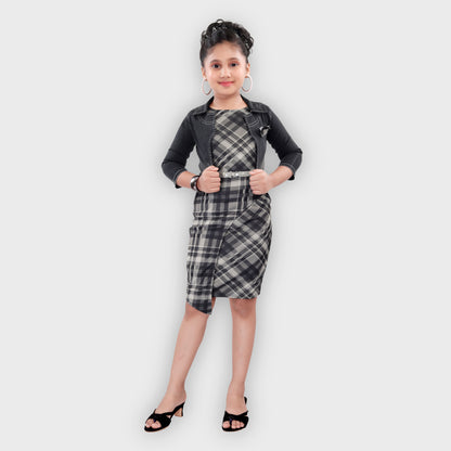 Girls Black Dress - 2722