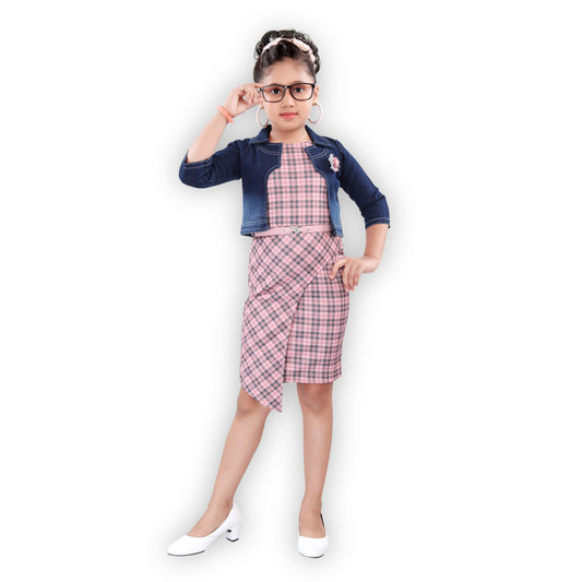 Girls Pink Dress - 2722