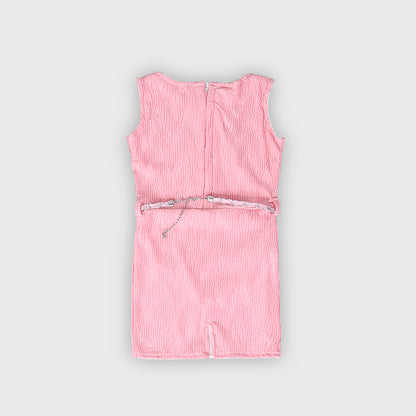 Girls Pink Dress - 2736