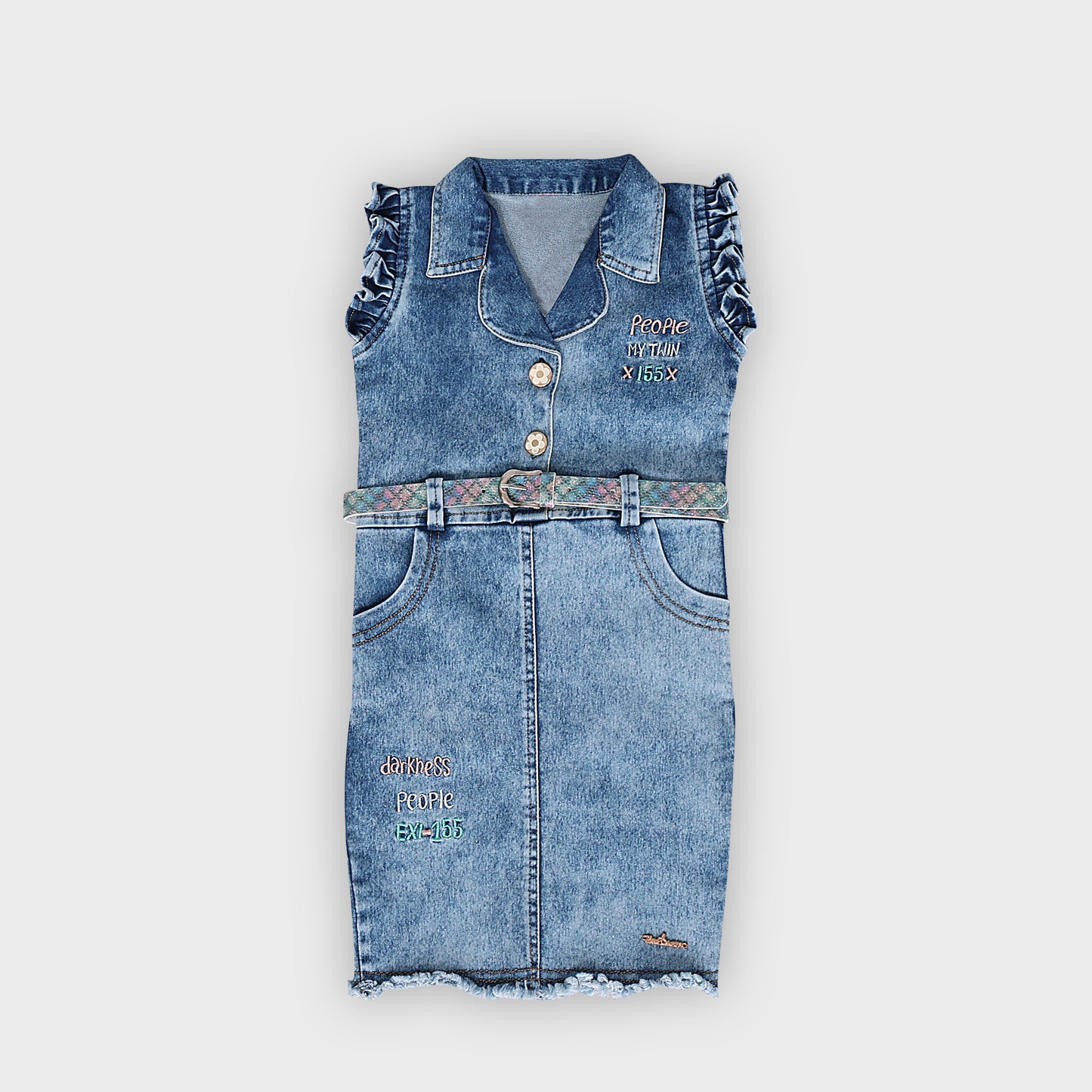 Girls Blue Dress - 2743