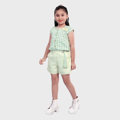 Girls Shorts Set - LEMON 2686